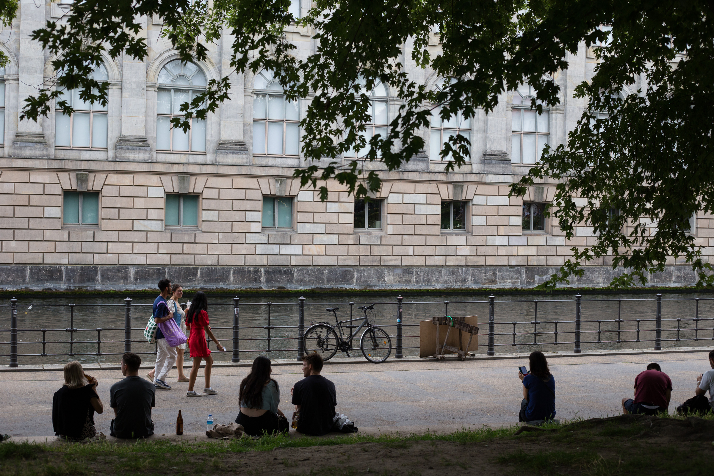 Flanieren an der Spree in Berlin