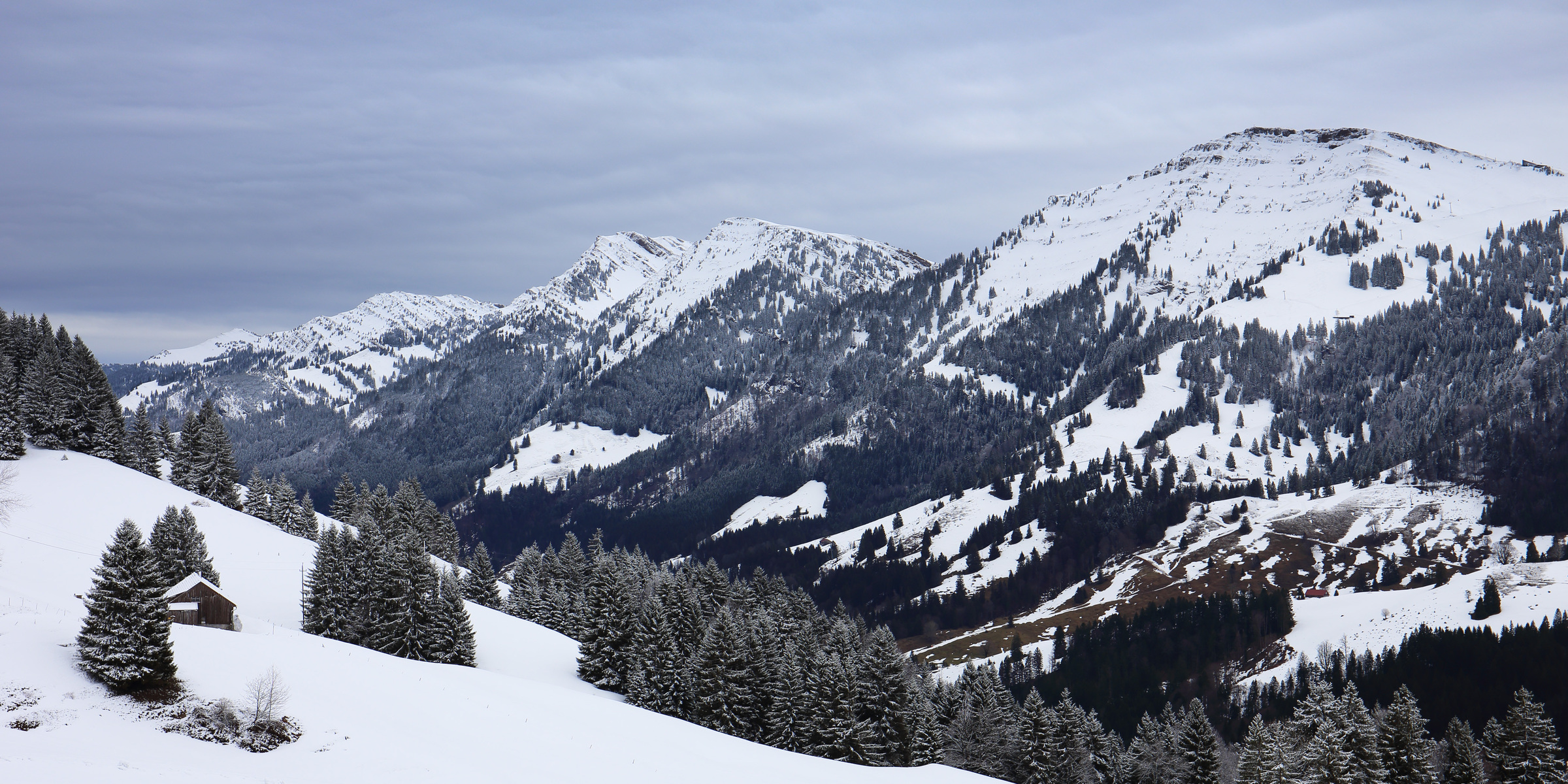 Wanderweg durch das Lanzenbachtal