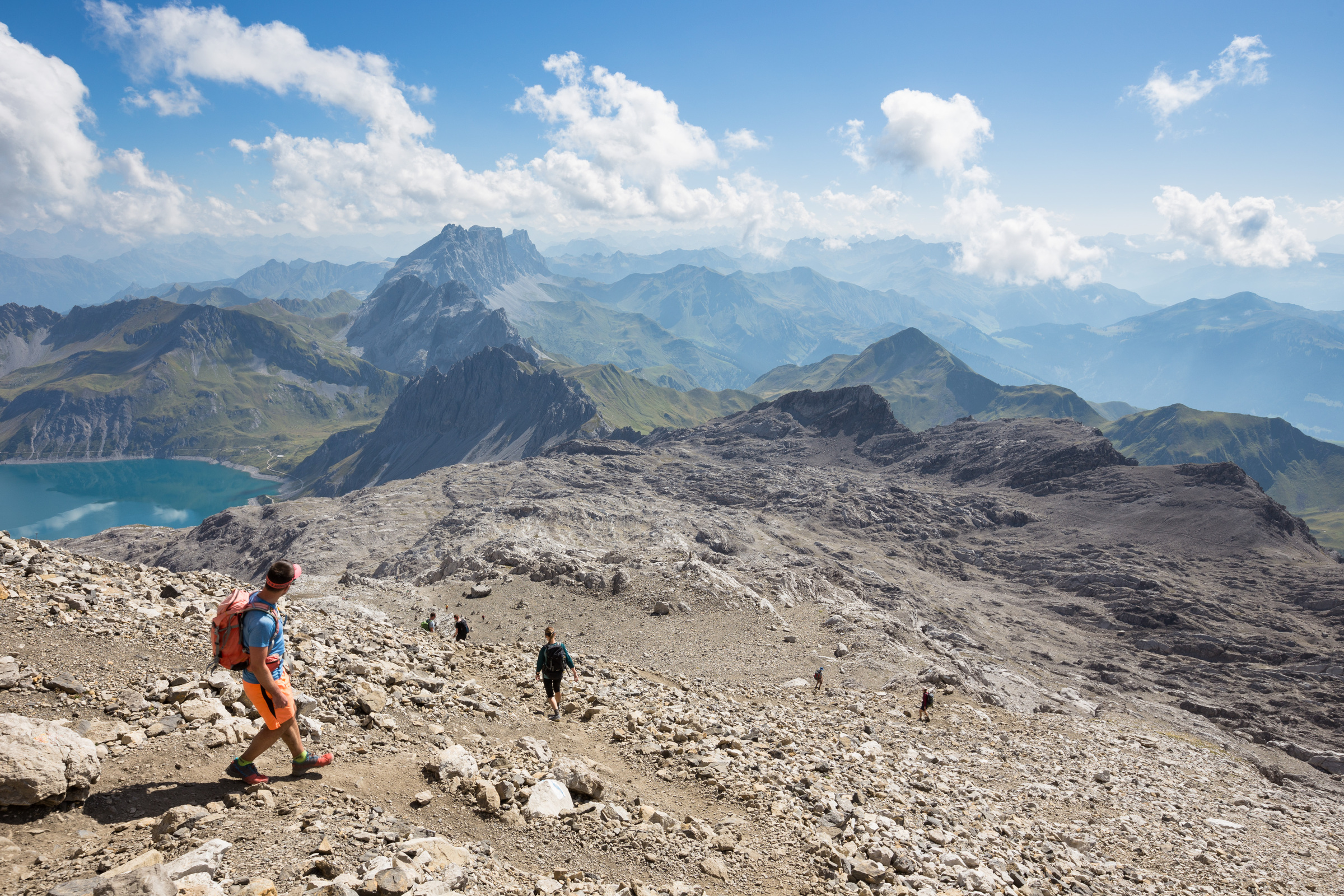 Wandern in den Bergen