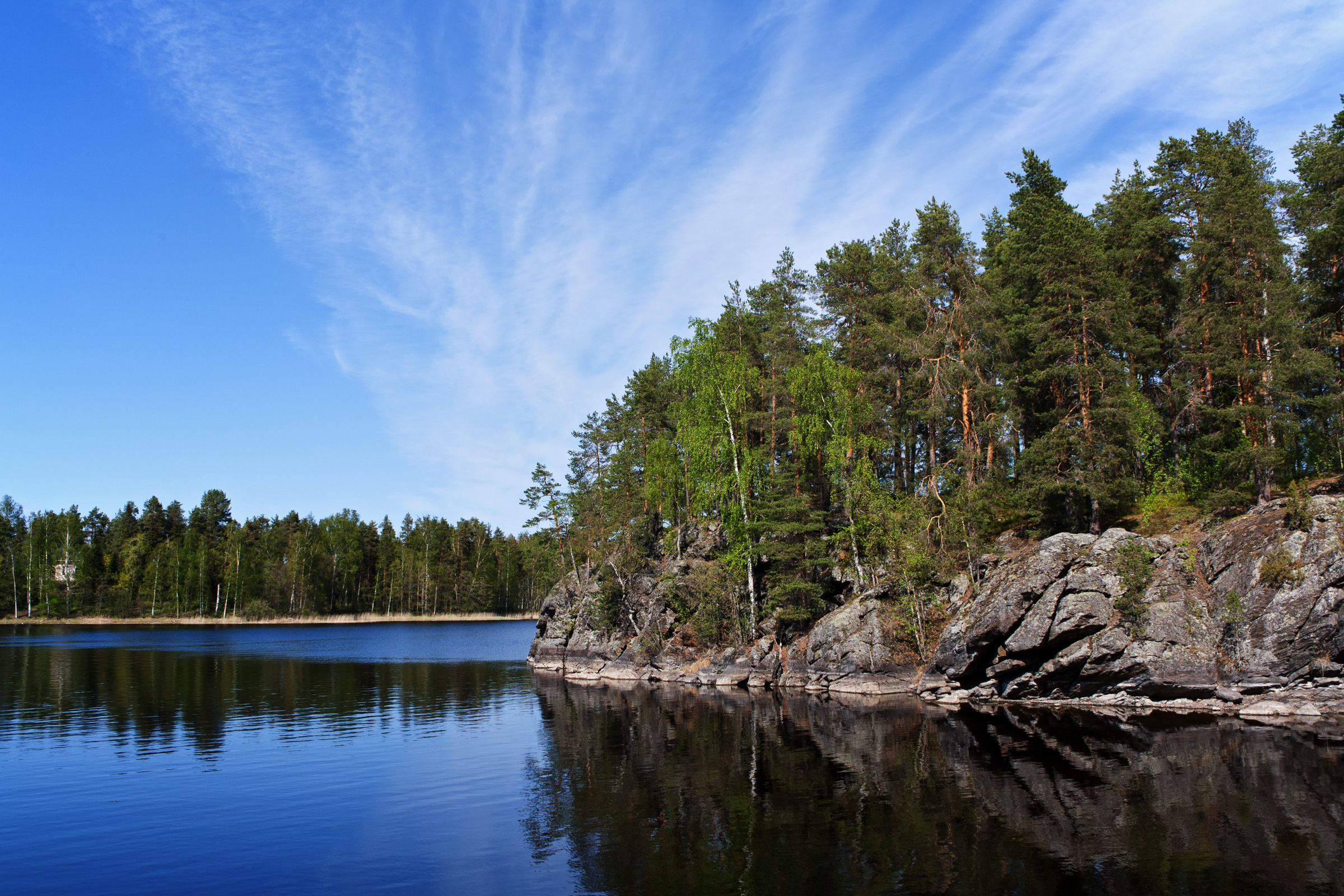 Frühling am Saimaasee