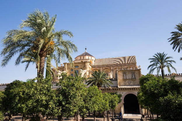Garten in der Mezquita Catedral