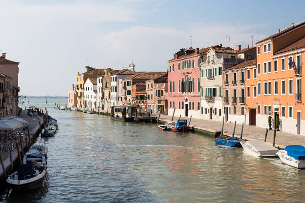 Promenade am Canale di Cannaregio in Venedig