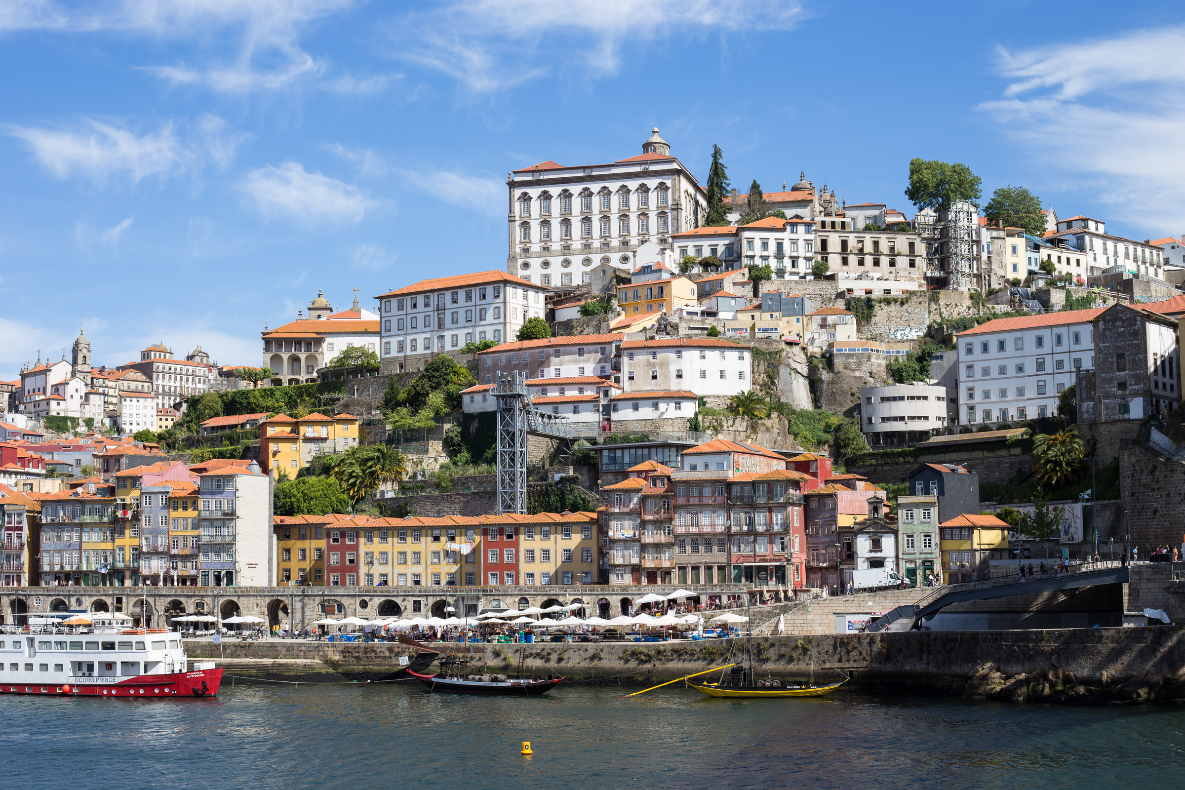 Blick auf die Altstadt von Porto