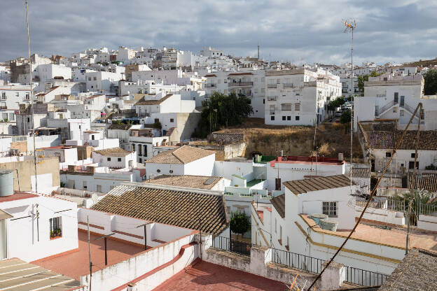 Terassen in Arcos de la Frontera