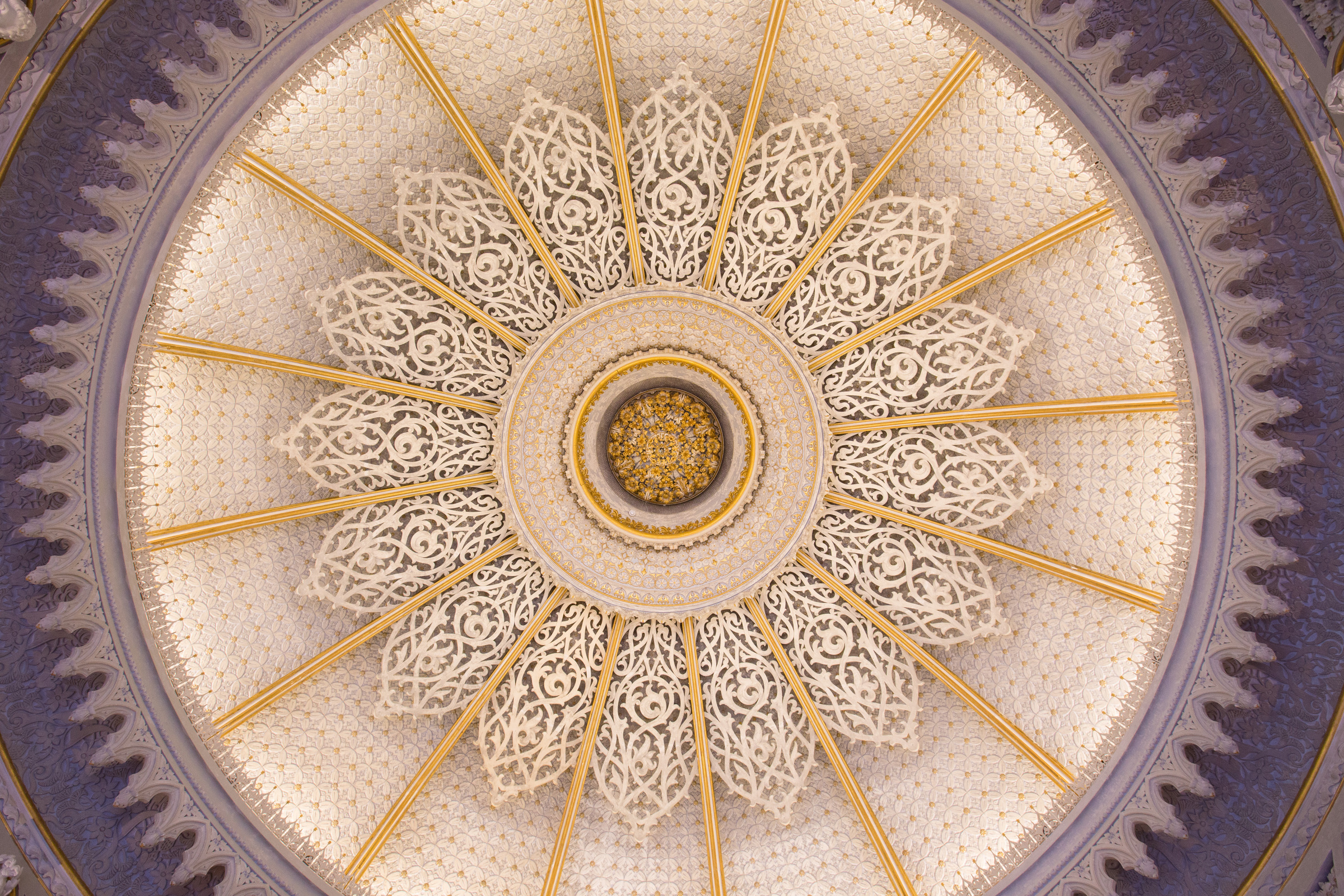 prunktvolle Decke im Palácio de Monserrate