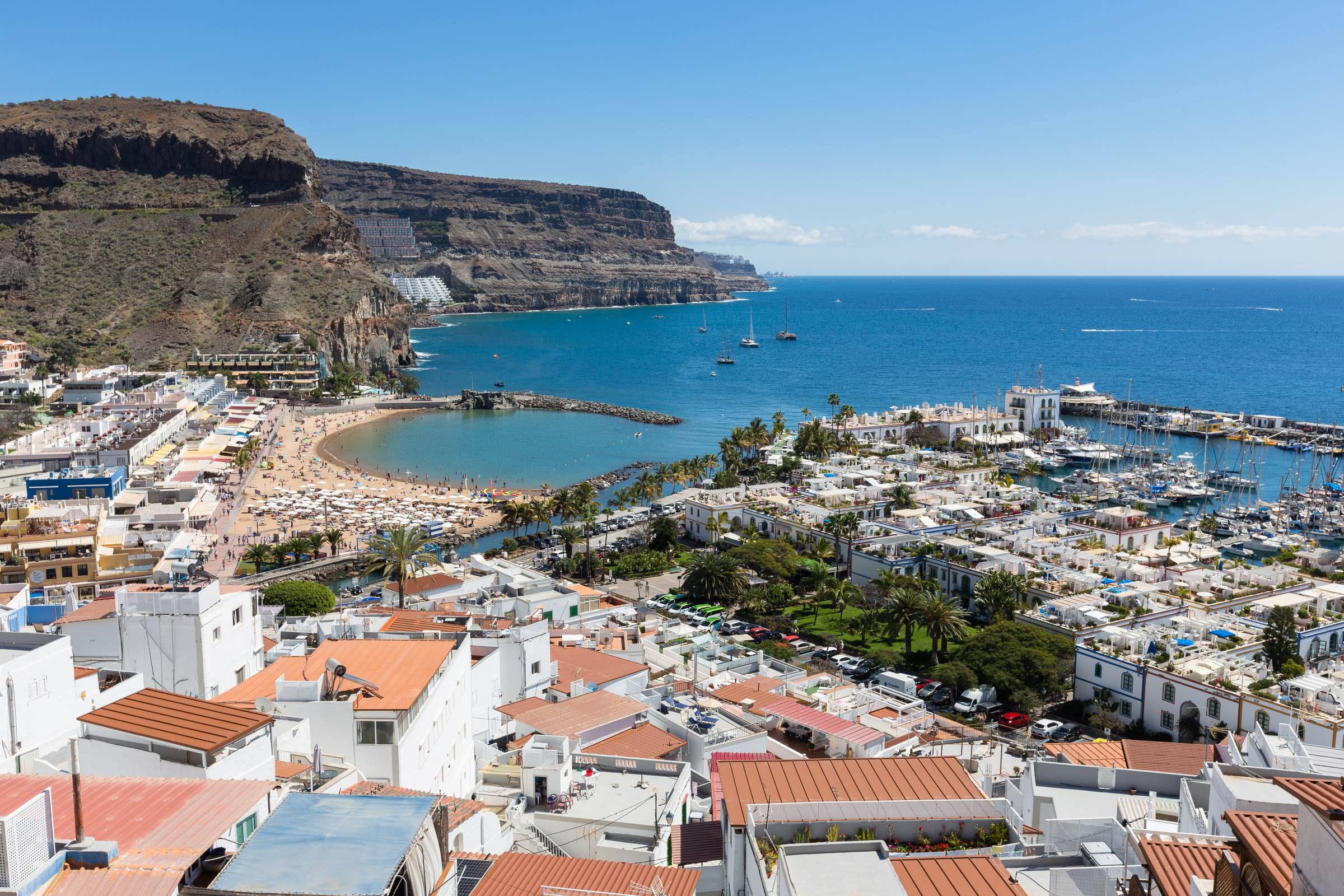 Puerto de Mogán Ausblick