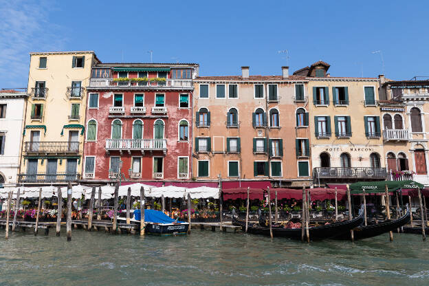 Restaurants am Canal Grande