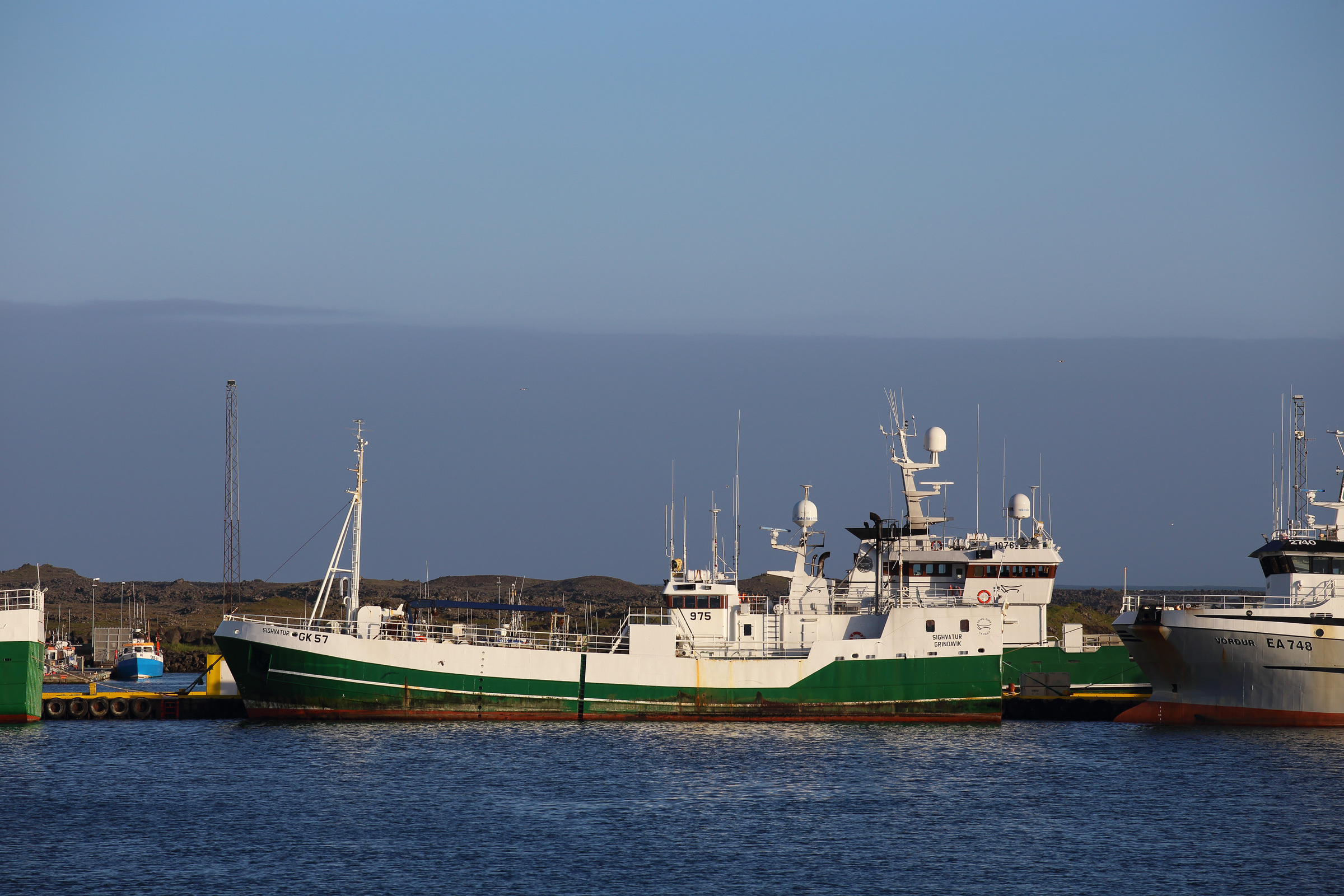 Fischerboot in Island