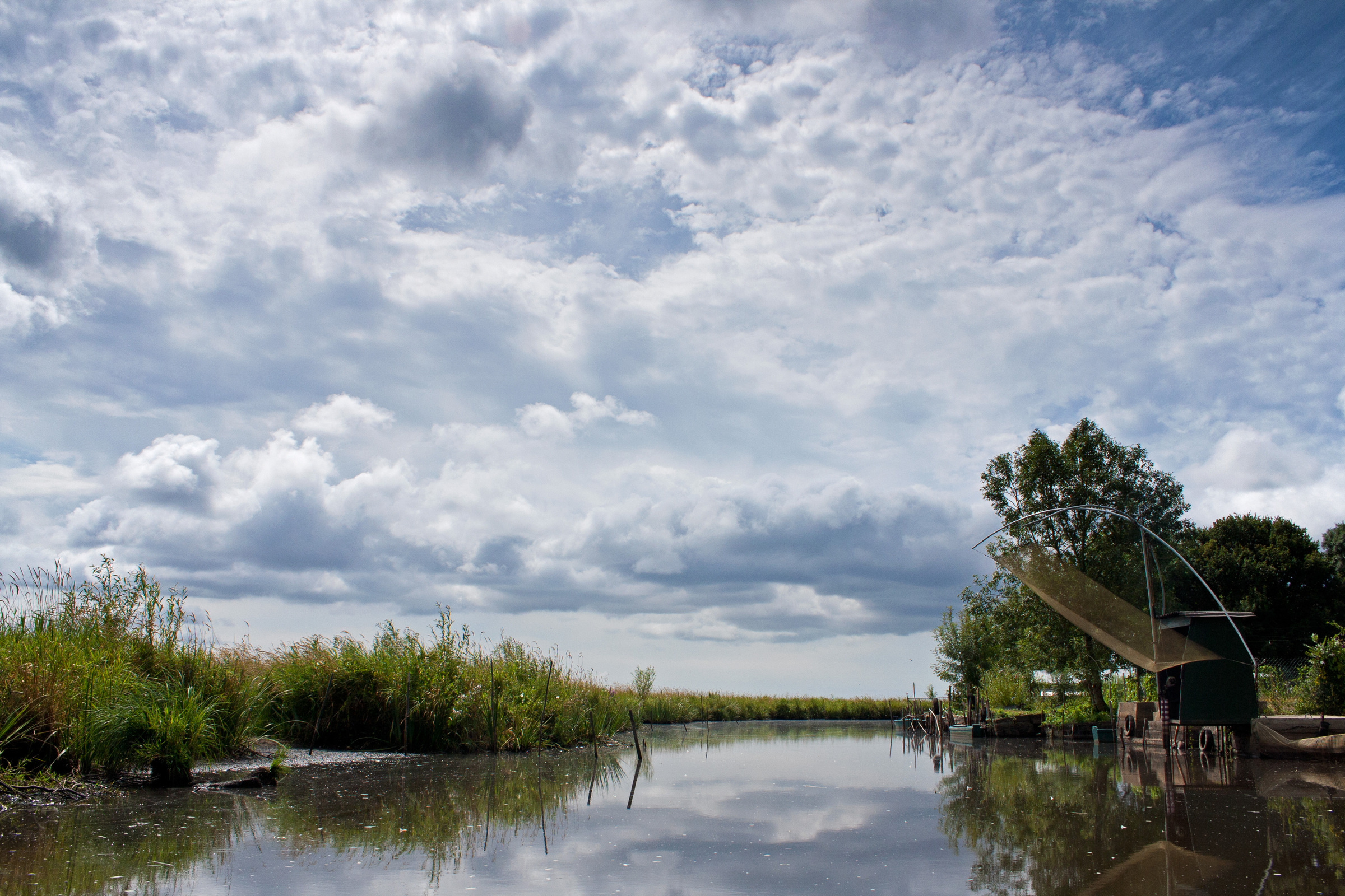 Anglerhaus im Grande Brière