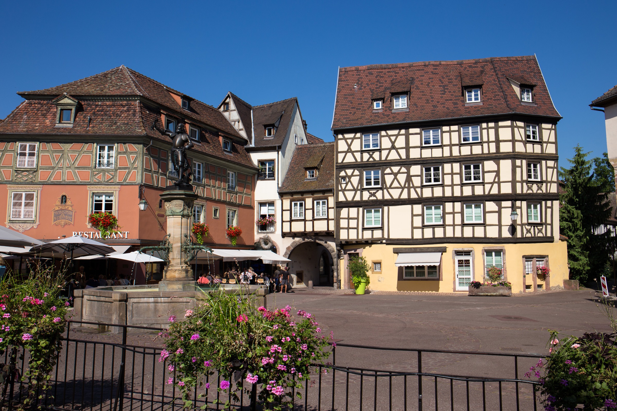 Fachwerkhäuser im Elsass