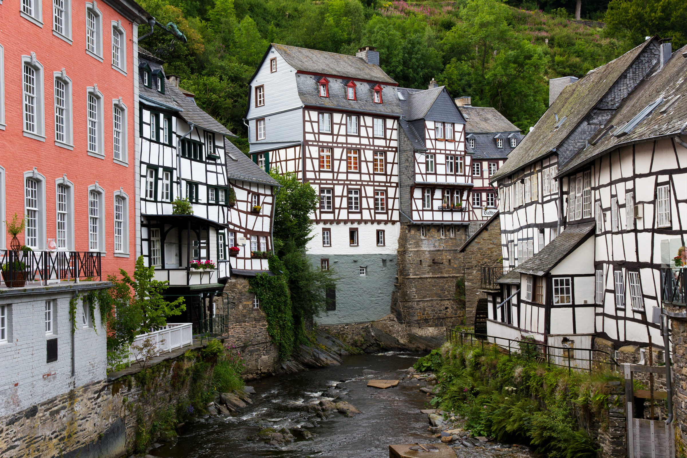 Fachwerkhäuser in Monschau