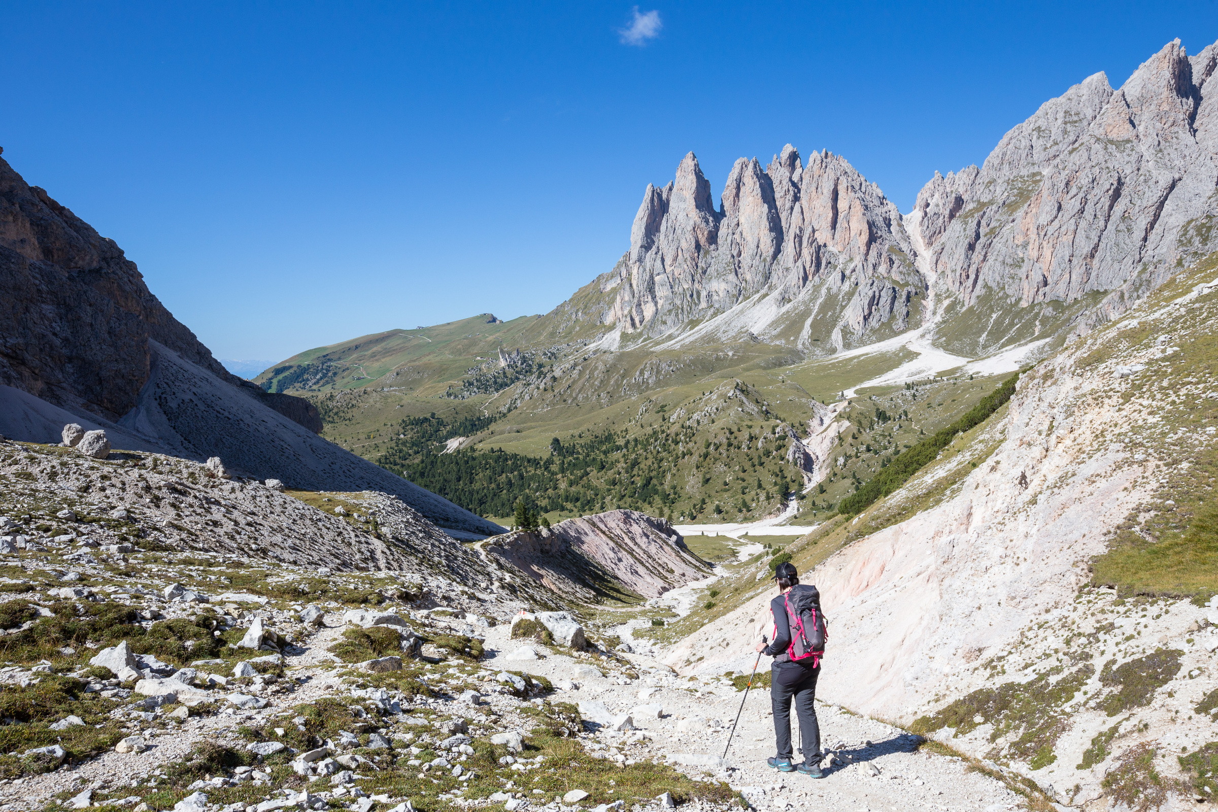 Wandern zur Geislergruppe