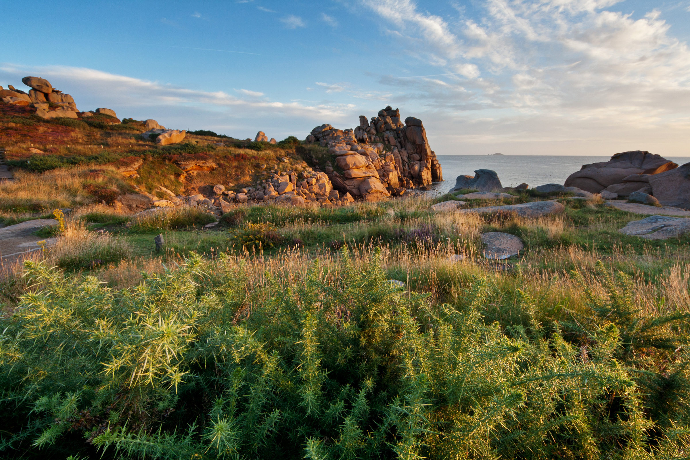Klippen an der Côte de Granit Rose