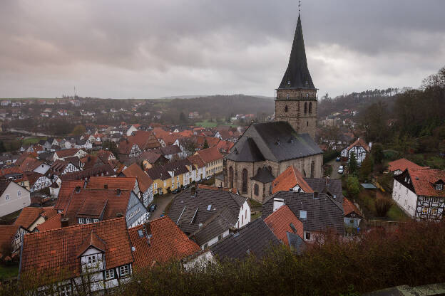 Fachwerkhäuser in Warburg