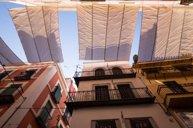 Sonnenschutz in Sevilla