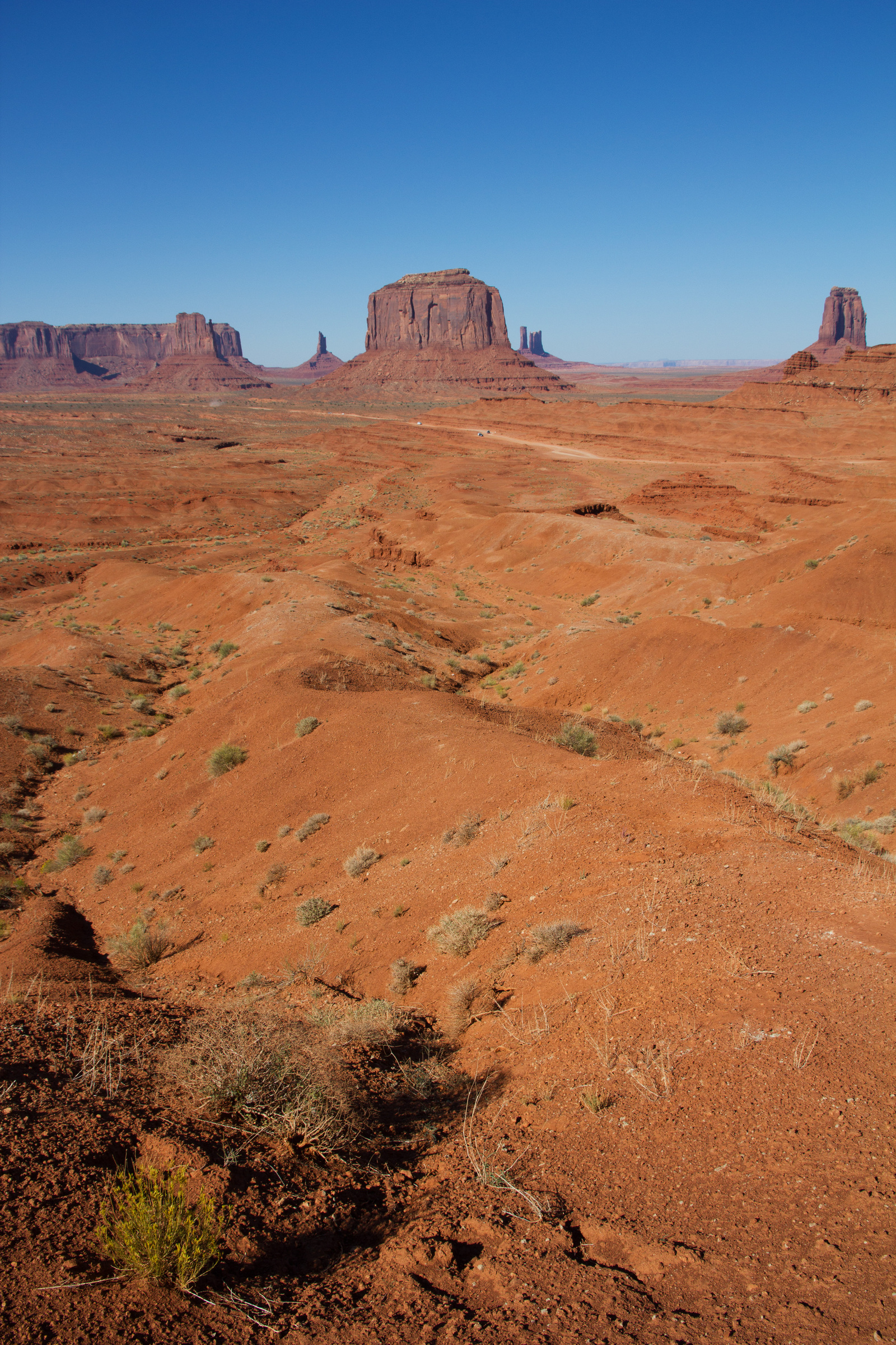 Tafelberge im Monument Valley