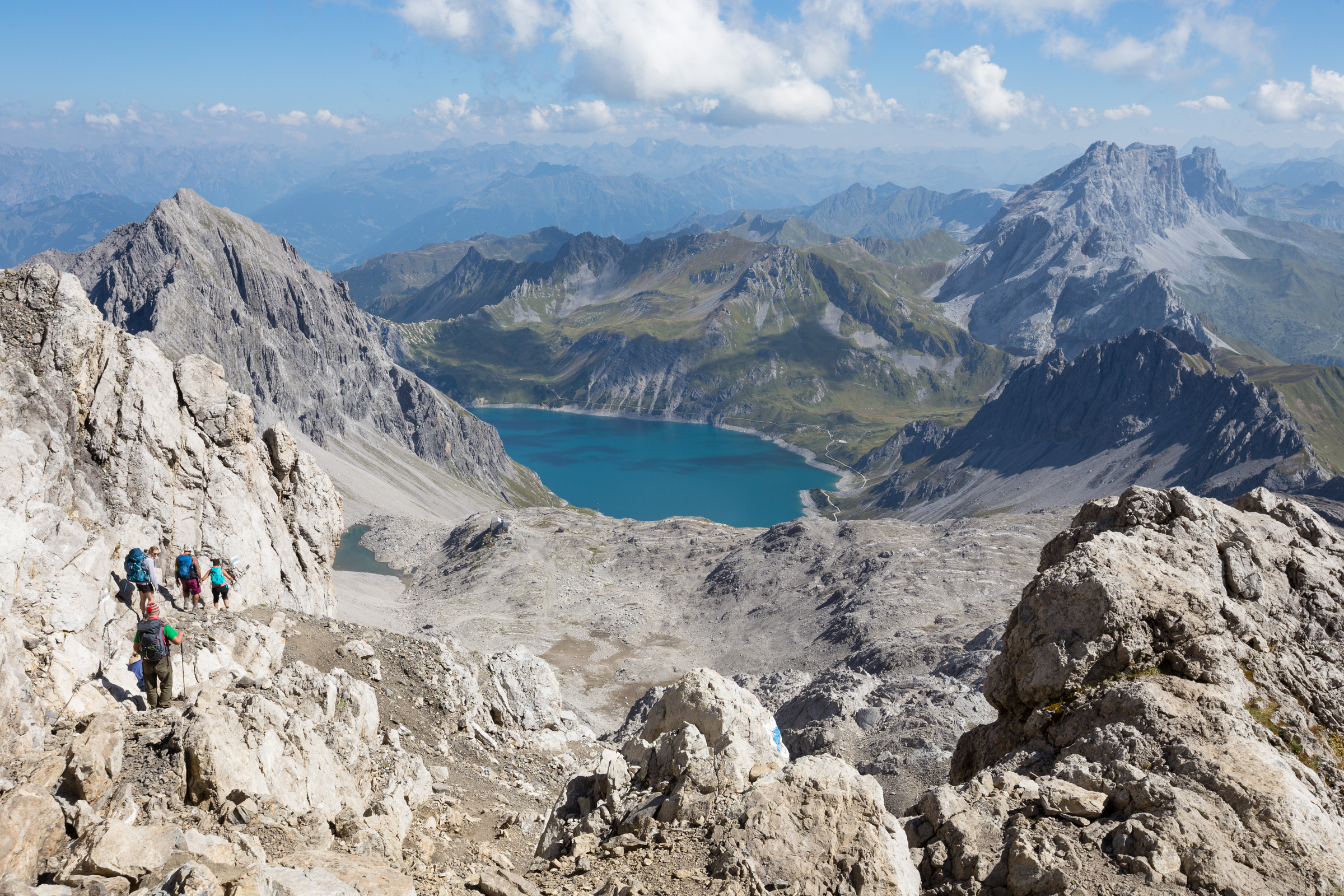 Wanderer im Rätikon