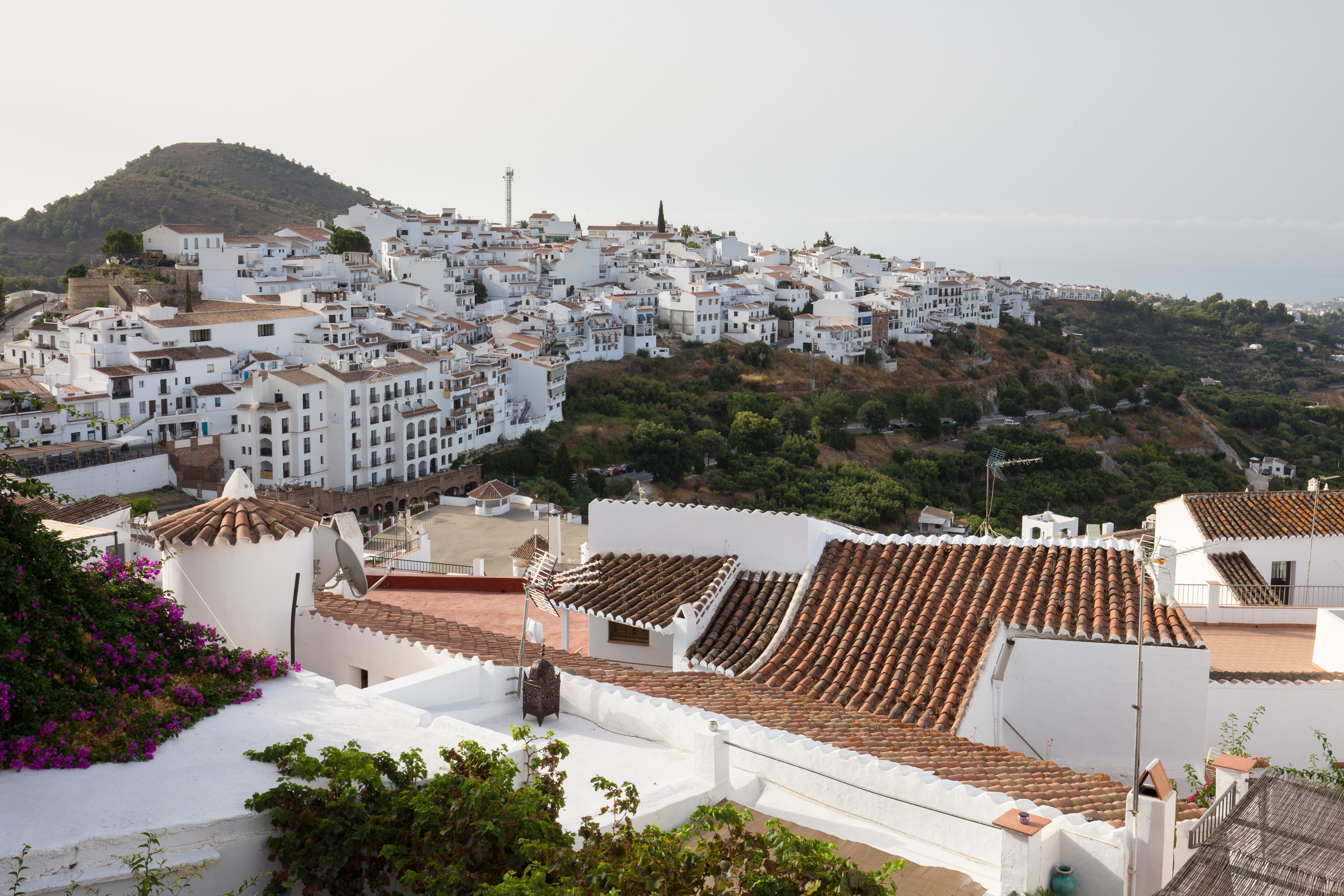 Ausblick über Frigiliana