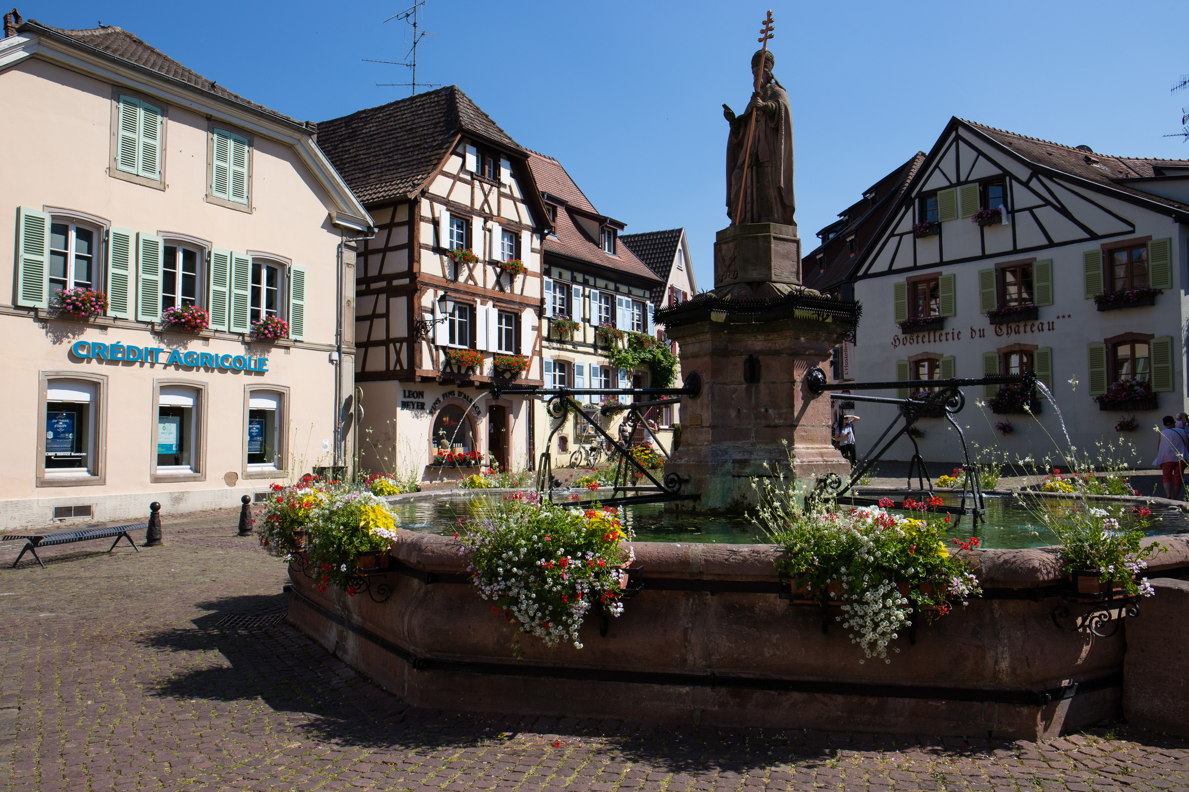Platz in Eguisheim