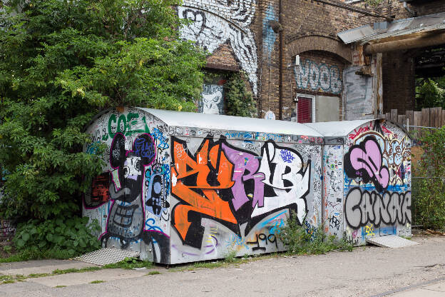 Graffito Streetart in Berlin