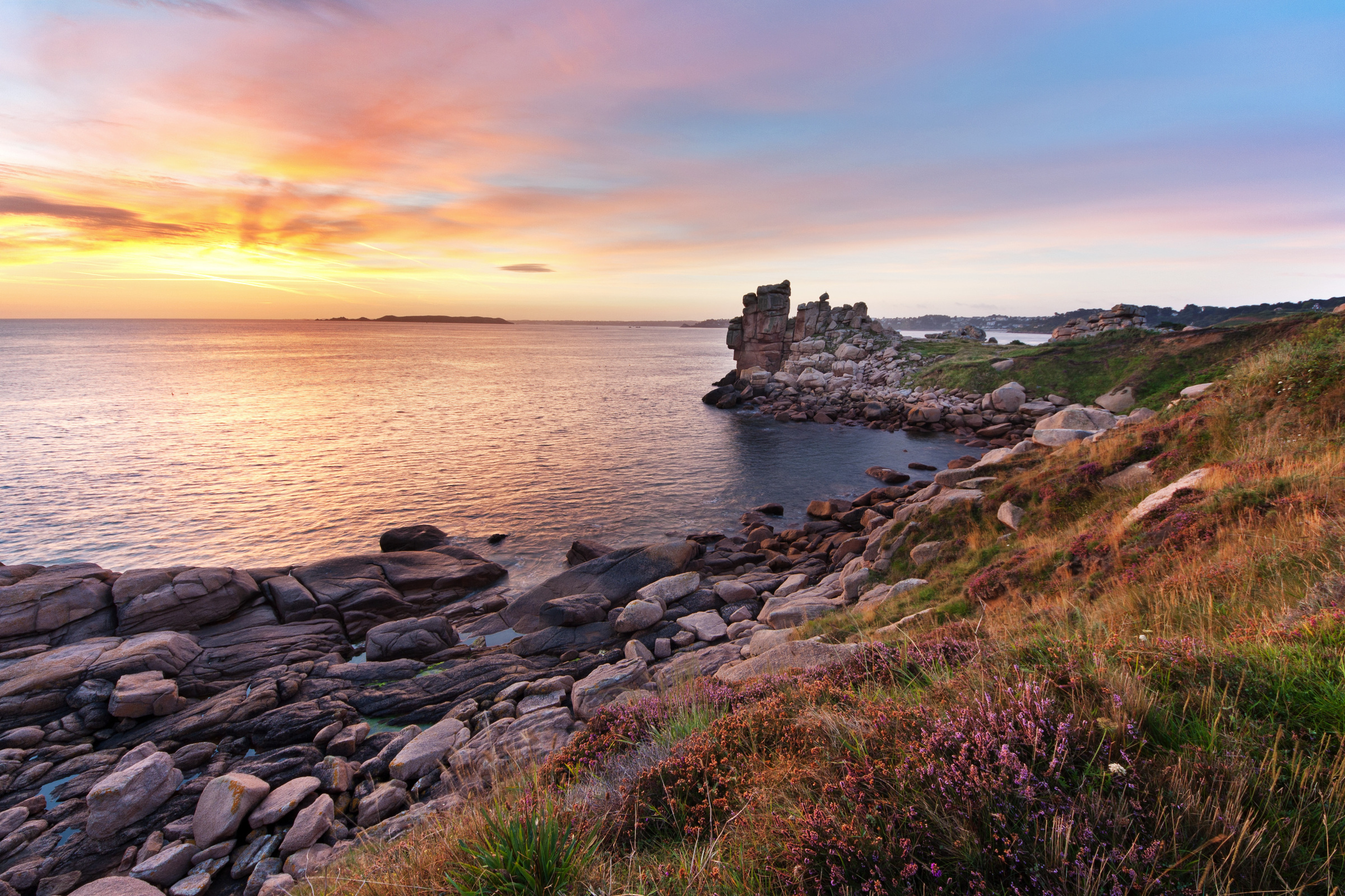 Die Côte de Granit Rose in der Bretagne