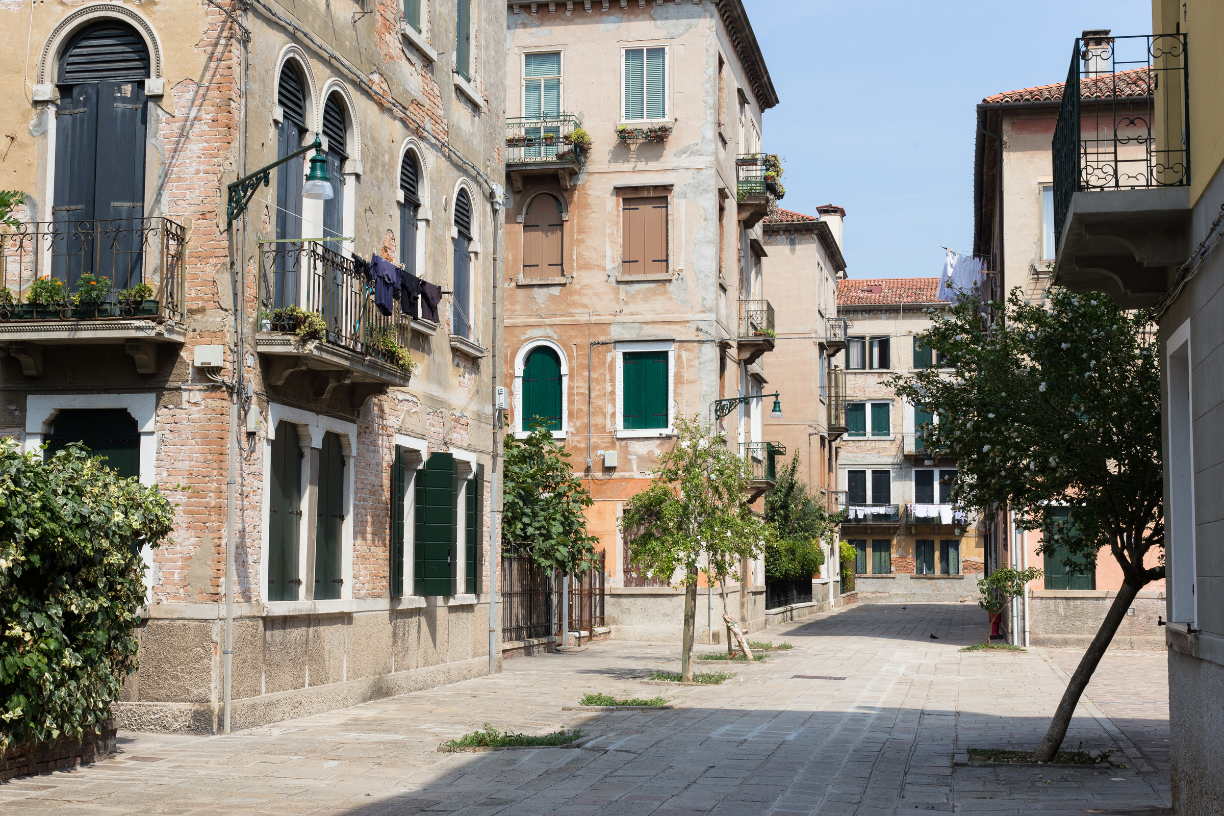 versteckter Platz in Cannaregio