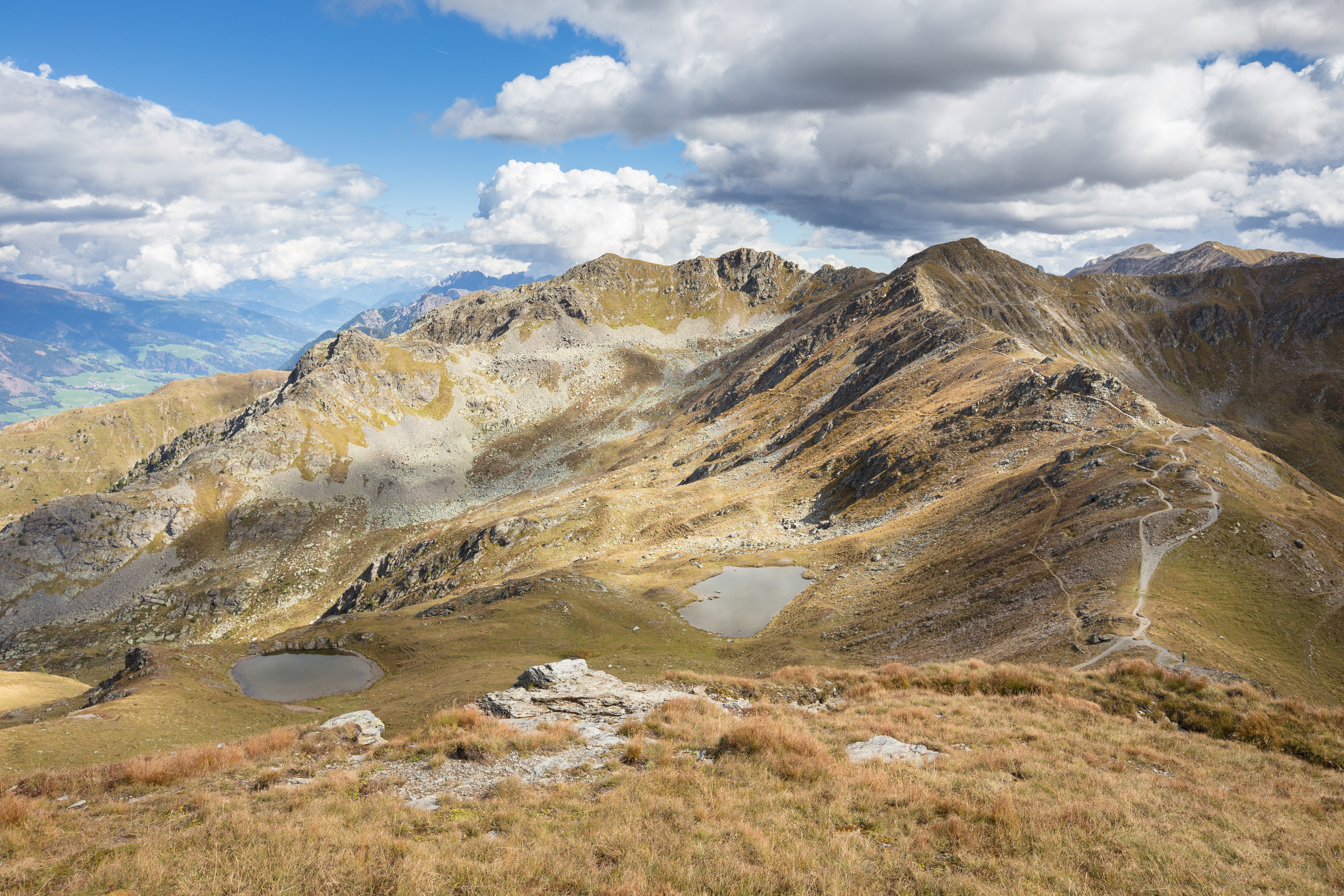 Seen auf dem Karnischen Hauptkamm