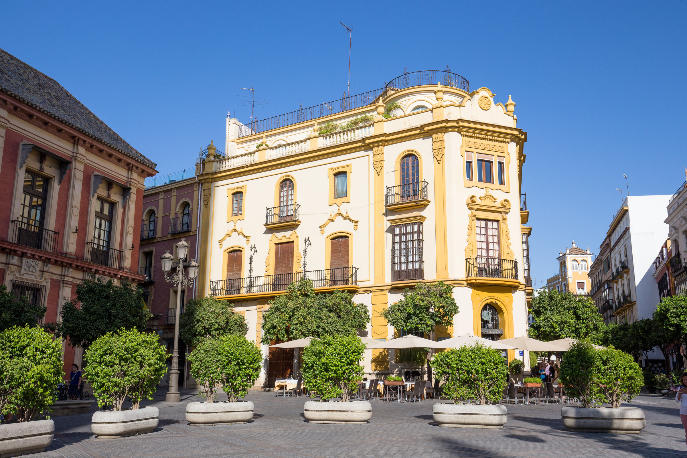 barockes Haus am Plaza Virgen de los Reyes