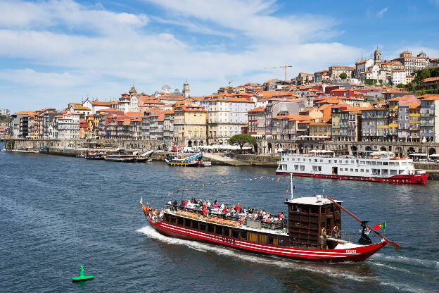 Bootsfahrt auf dem Douro in Porto