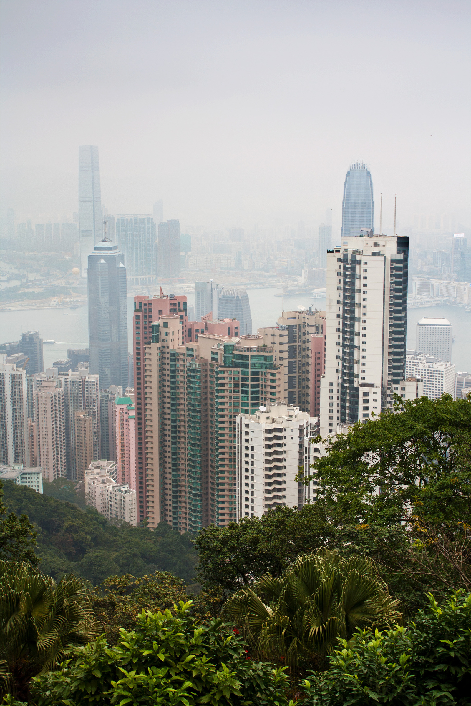 Skyline von Hongkong